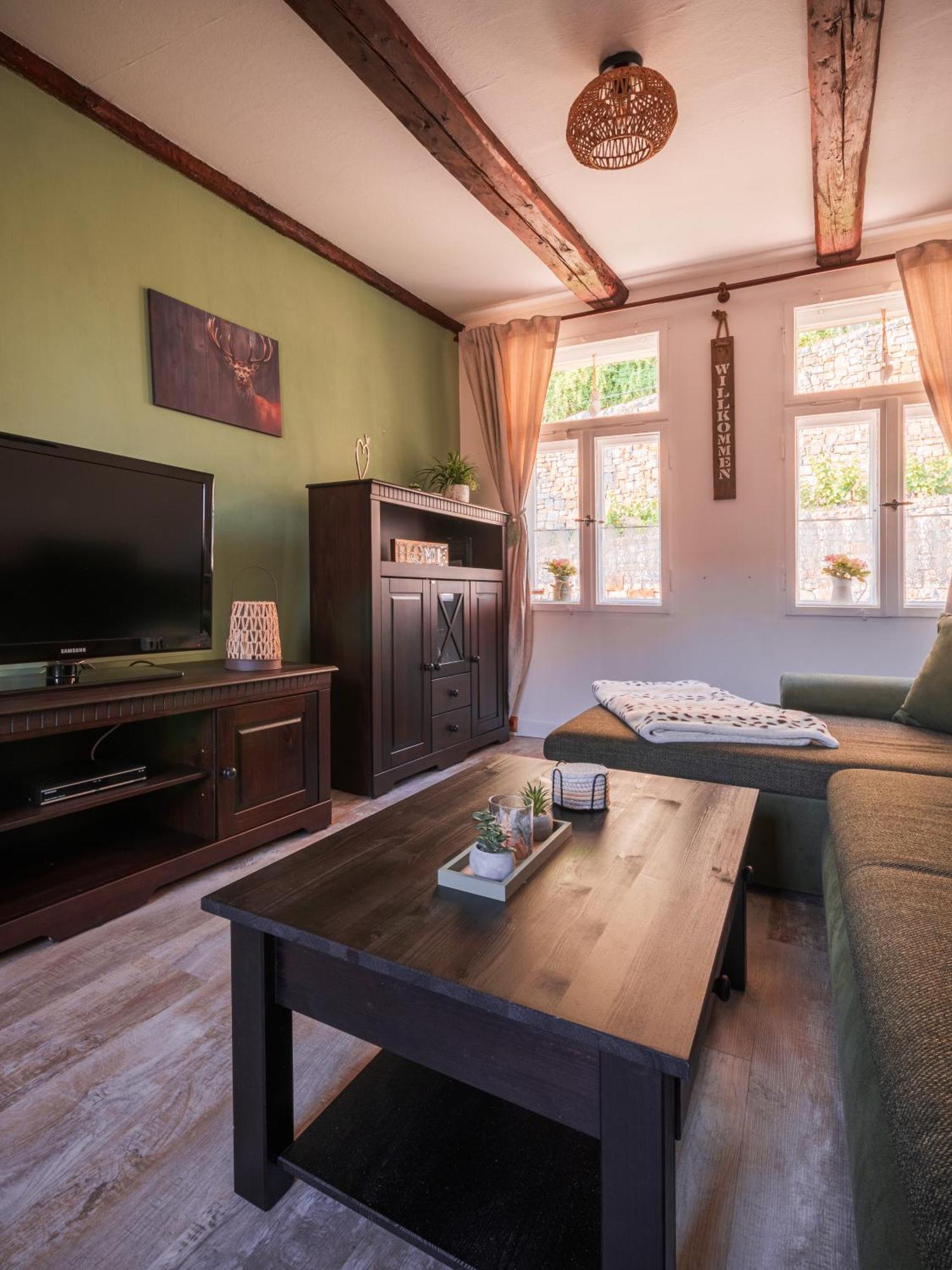Ferienhaus Castle View เควดลินบวร์ก ภายนอก รูปภาพ